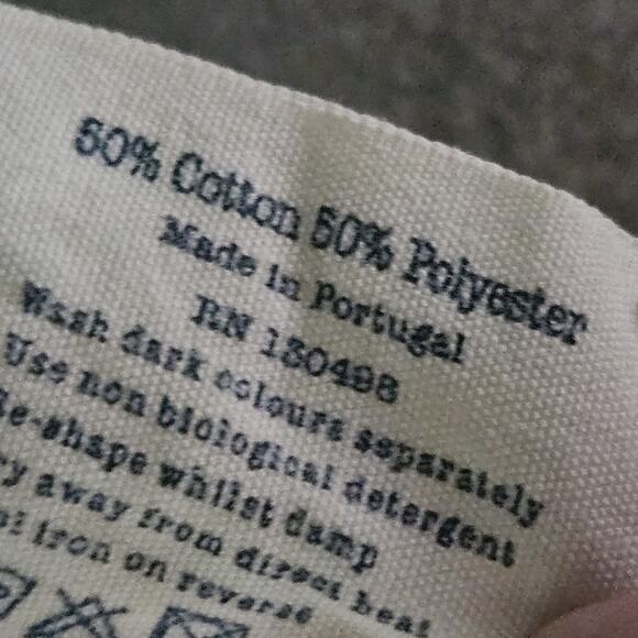 Jack Wills Cotton Blend Grey Crew Sweatshirt Size 2 Small - Picture 4 of 4